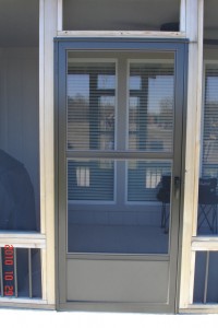 aluminum storm doors