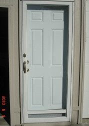 aluminum storm doors